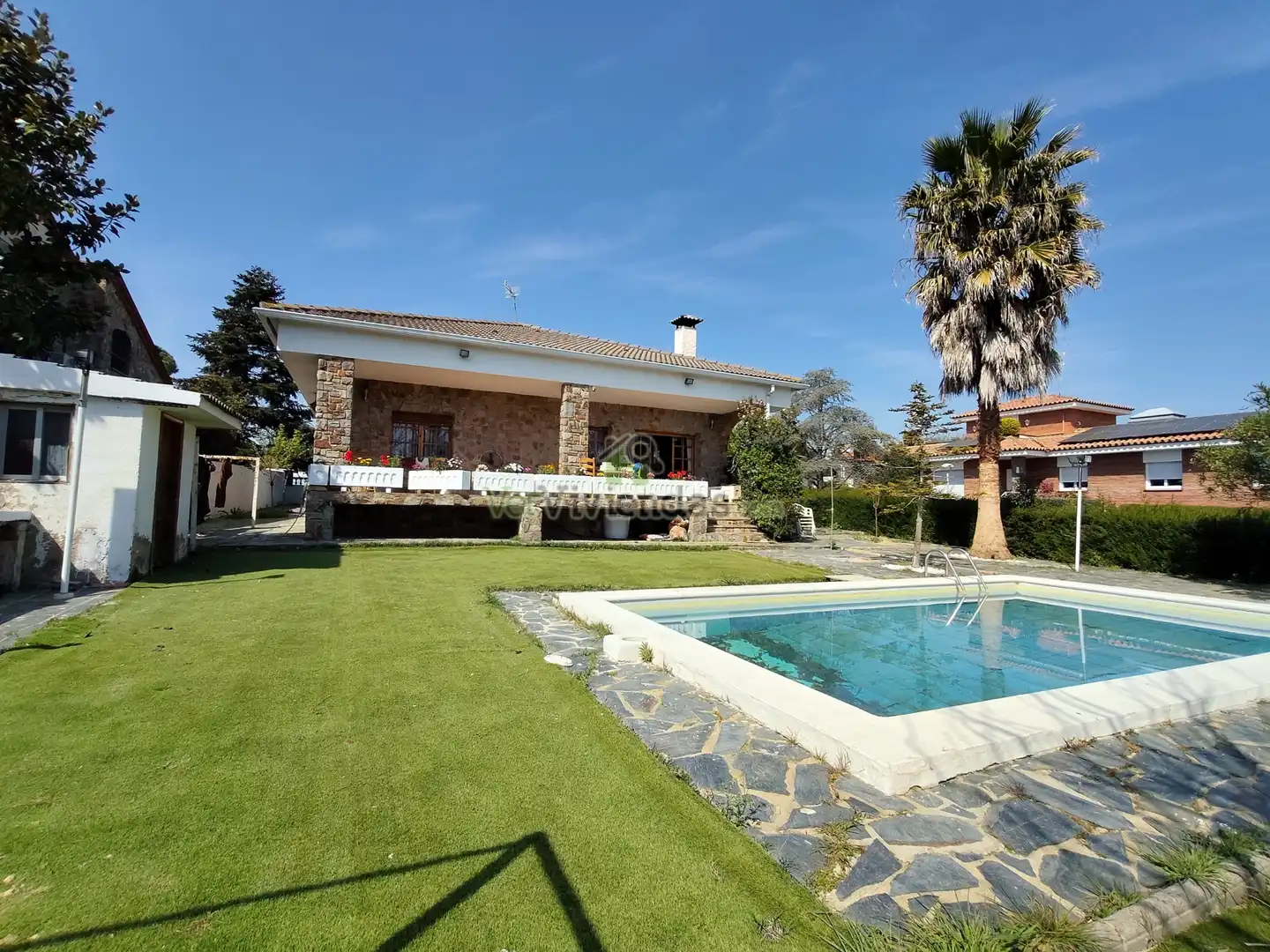 Garden of Houses for sale in Sant Quirze del Vallès  with Heating, Private garden and Swimming Pool