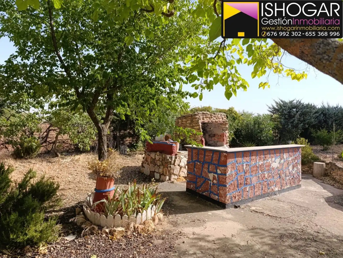 Jardín de Finca rústica en venta en Valdepeñas