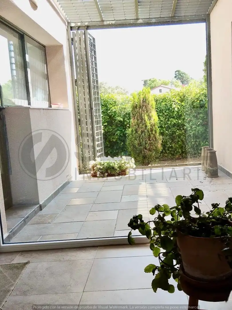 Terrassa de Casa o xalet en venda en Navas de Riofrío amb Calefacció, Jardí privat i Traster