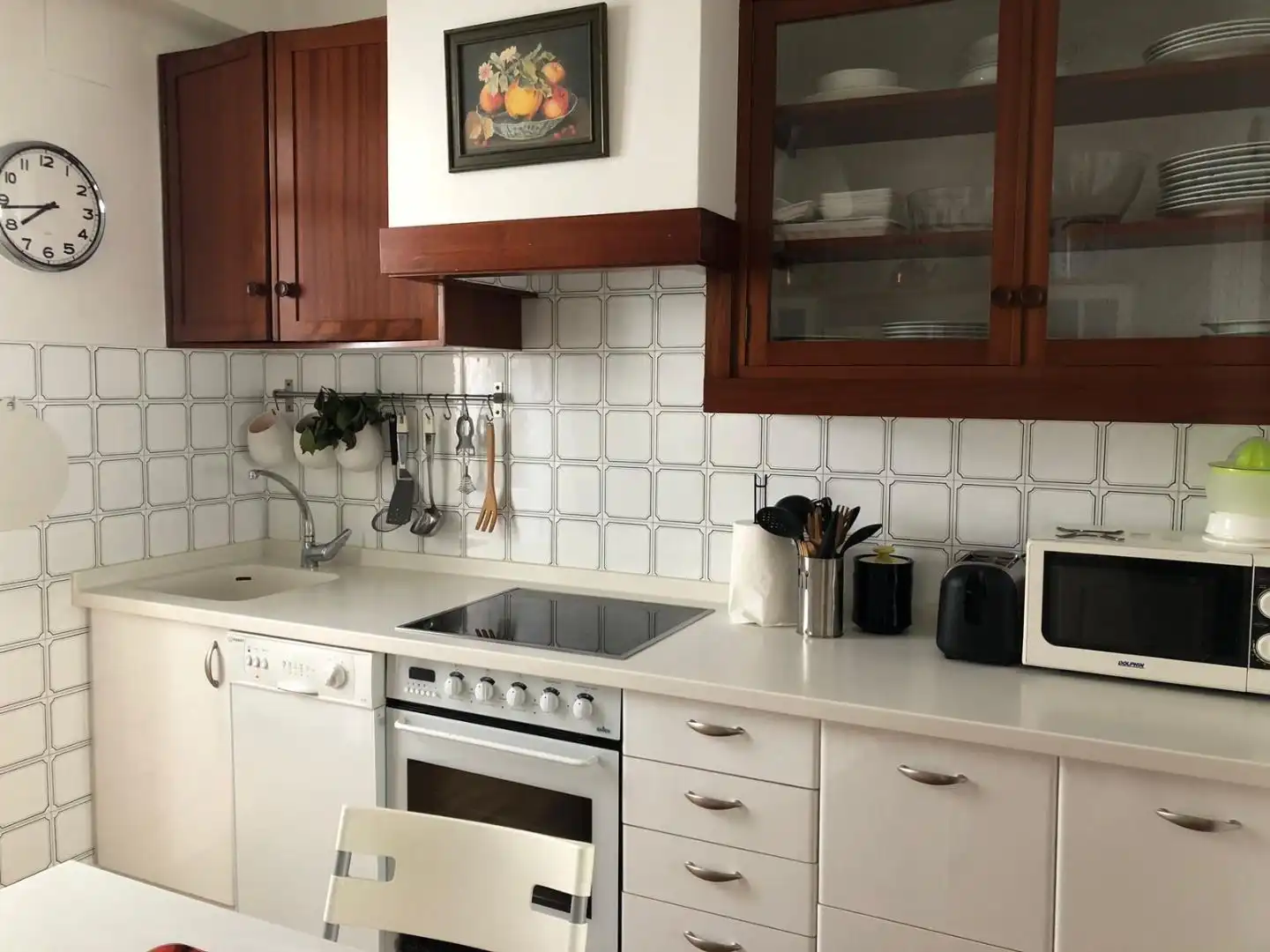 Kitchen of Flat for sale in Ferrol  with Heating, Storage room and Washing machine