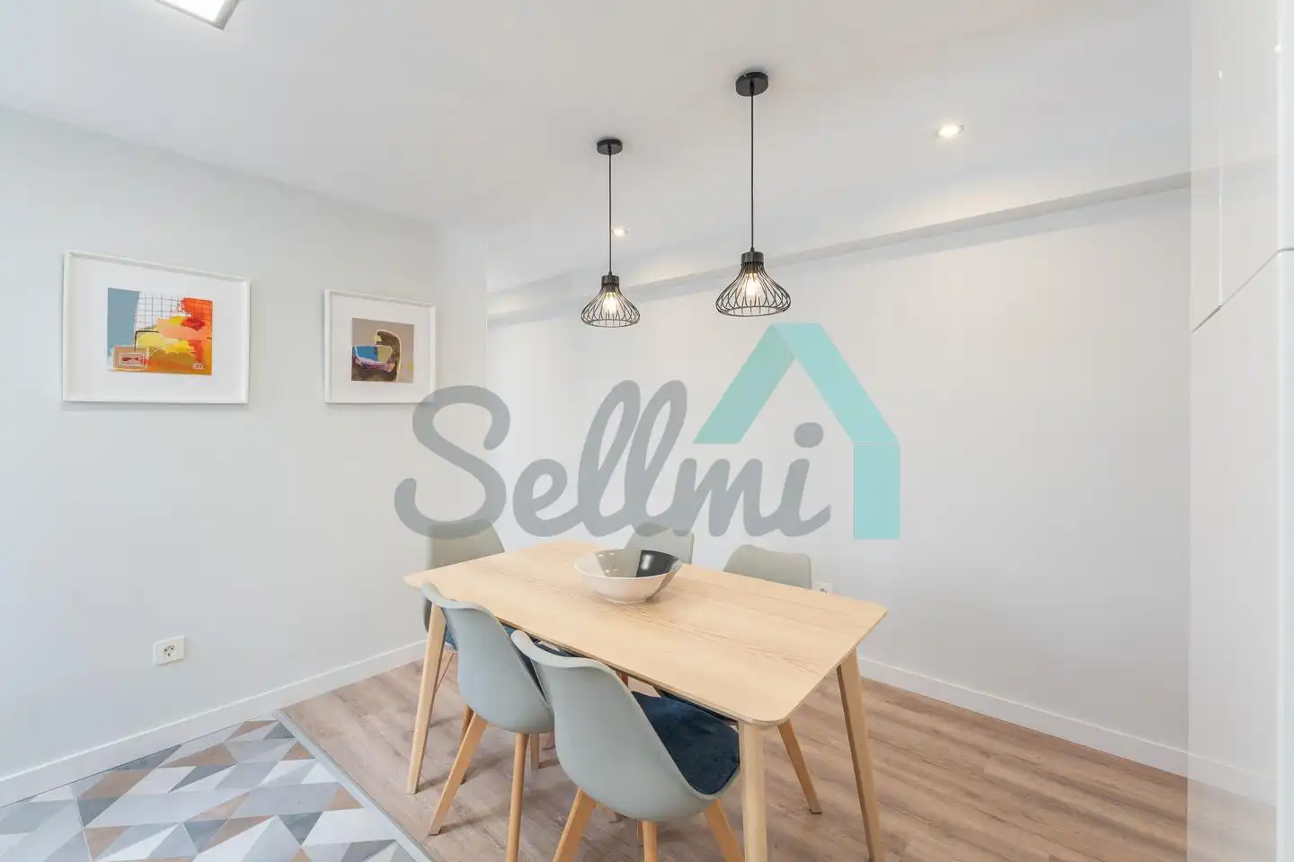 Dining room of Flat for rent in Gijón   with Heating and Furnished