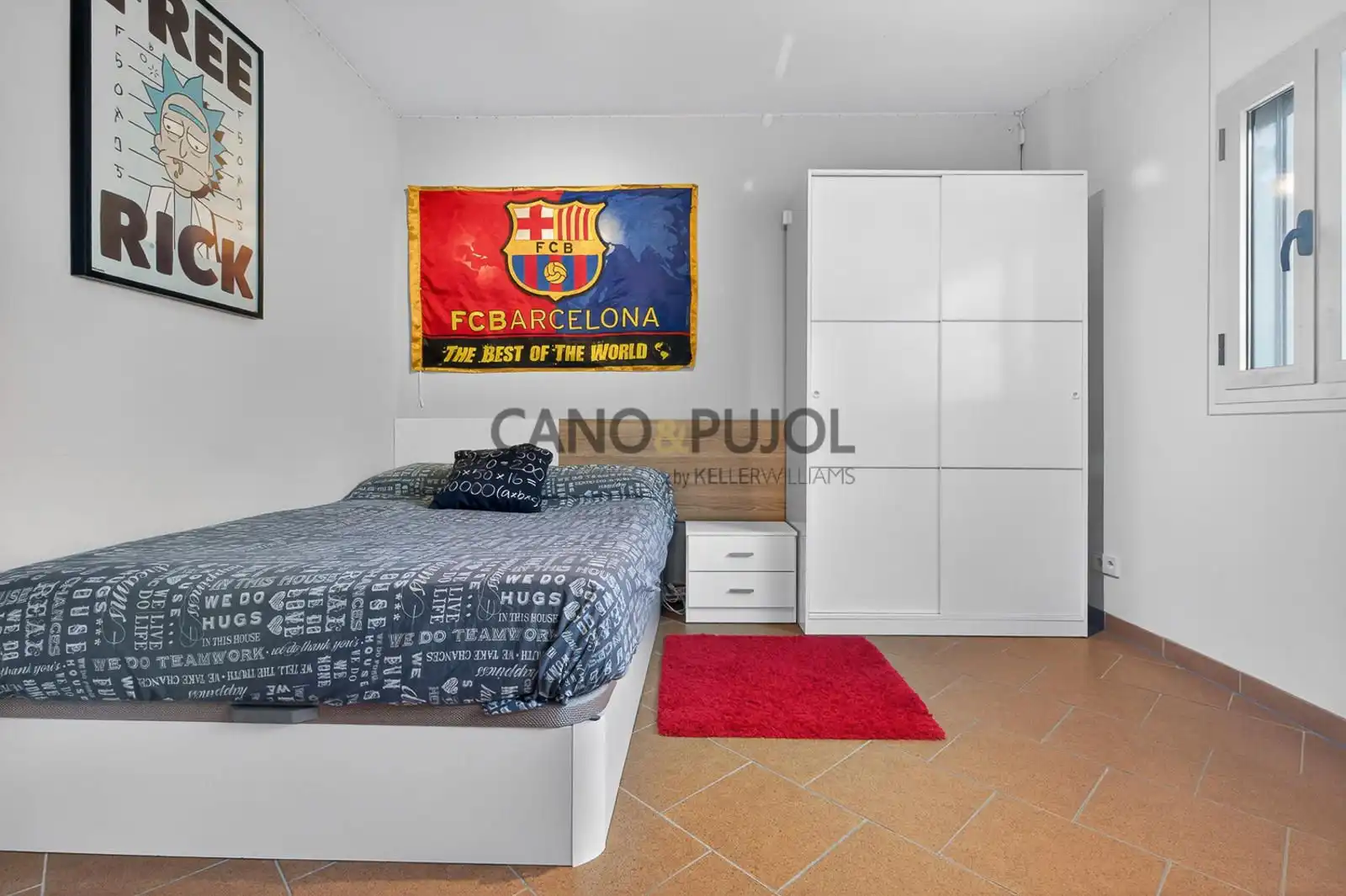 Bedroom of Houses for sale in Terrassa  with Air Conditioner, Heating and Terrace