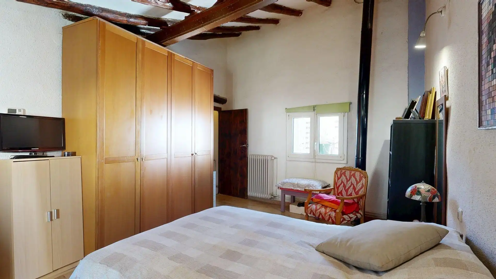 Habitación de Casa o chalet en venta en Ejea de los Caballeros con Calefacción y Terraza