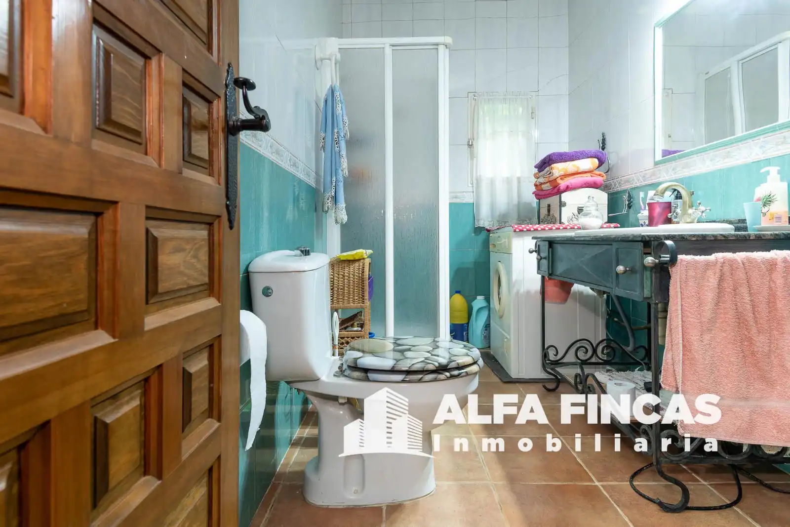 Baño de Casa o chalet en venta en San Clemente con Calefacción, Jardín privado y Trastero