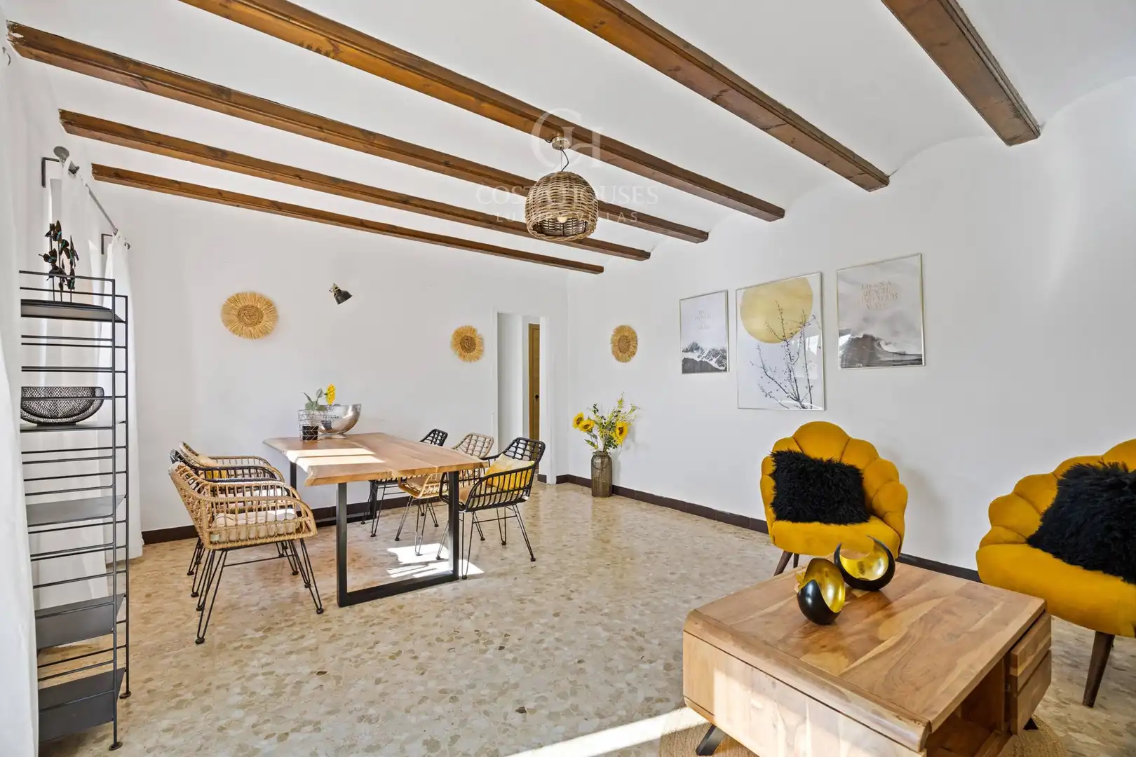 Dining room of Houses for sale in Jávea / Xàbia  with Air Conditioner, Heating and Private garden