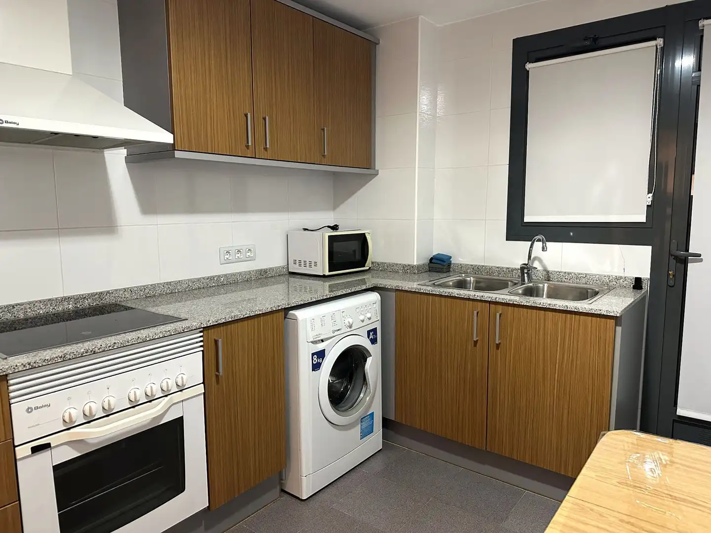 Kitchen of Flat for sale in L'Olleria  with Heating and Storage room