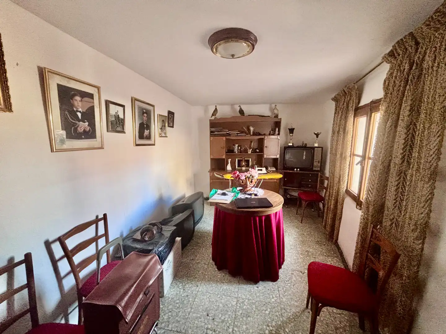 Sala de estar de Casa o chalet en venta en Cetina con Trastero, Amueblado y Balcón