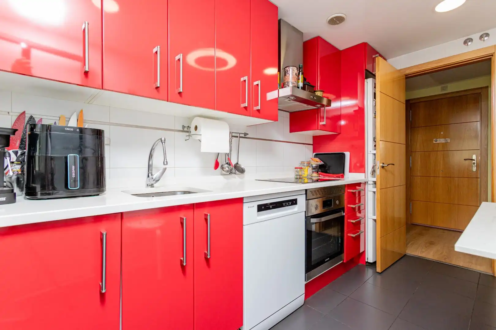 Cocina de Piso en venta en Madrid con Aire acondicionado, Calefacción y Jardín privado