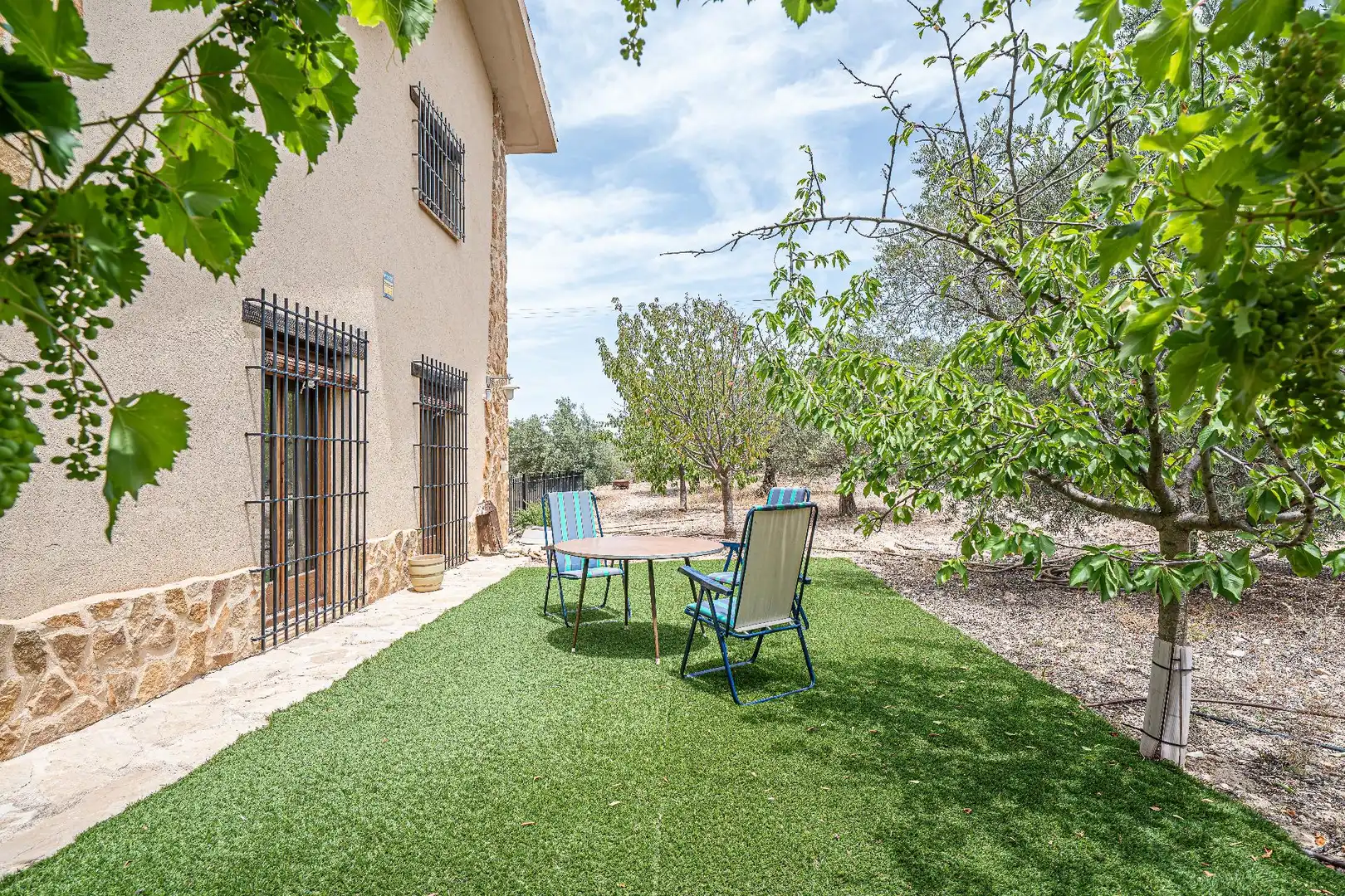 Terrassa de Finca rústica en venda en Biar amb Calefacció, Jardí privat i Terrassa