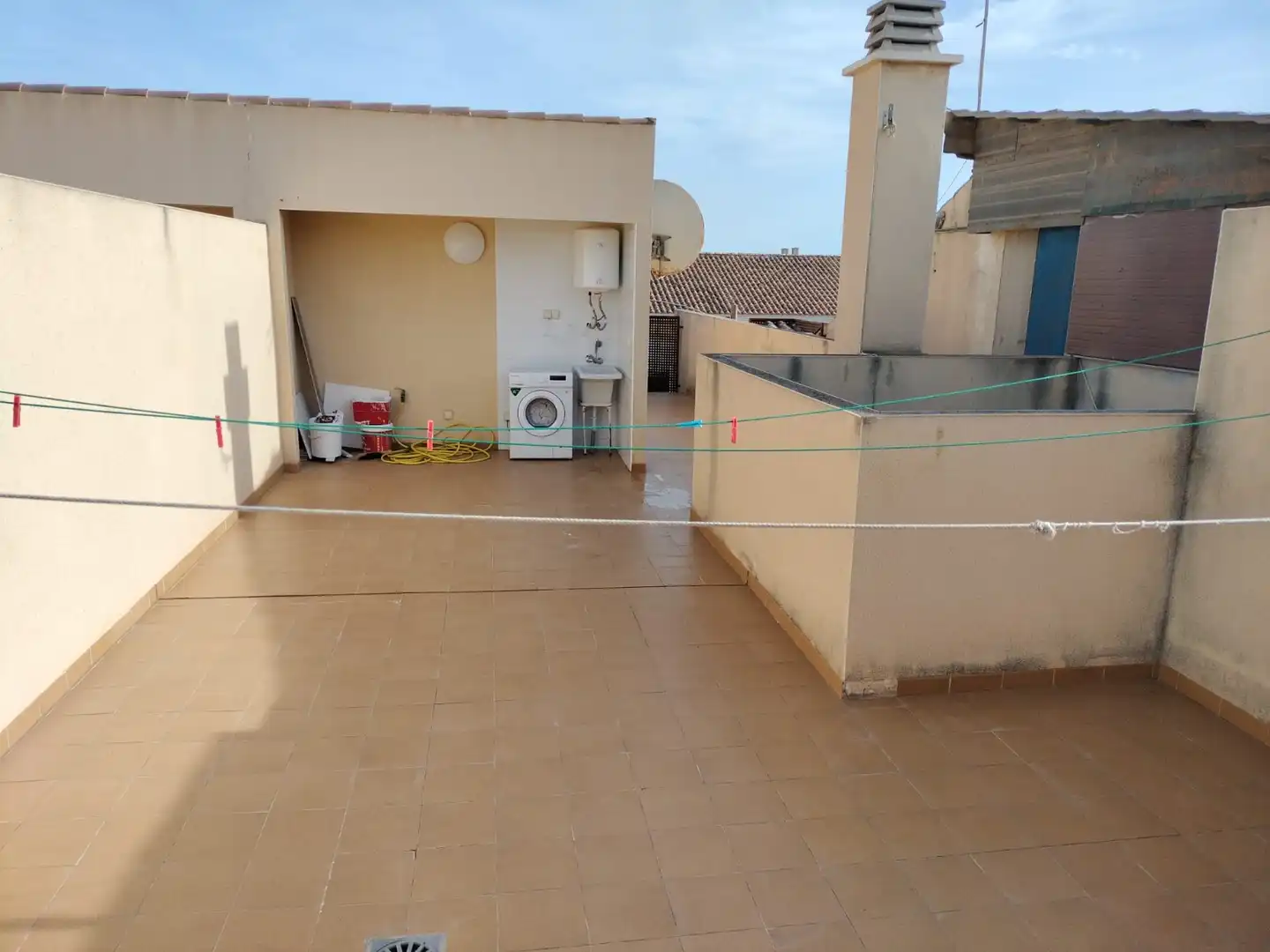 Terrassa de Planta baixa de lloguer en Los Alcázares amb Aire condicionat, Terrassa i Moblat