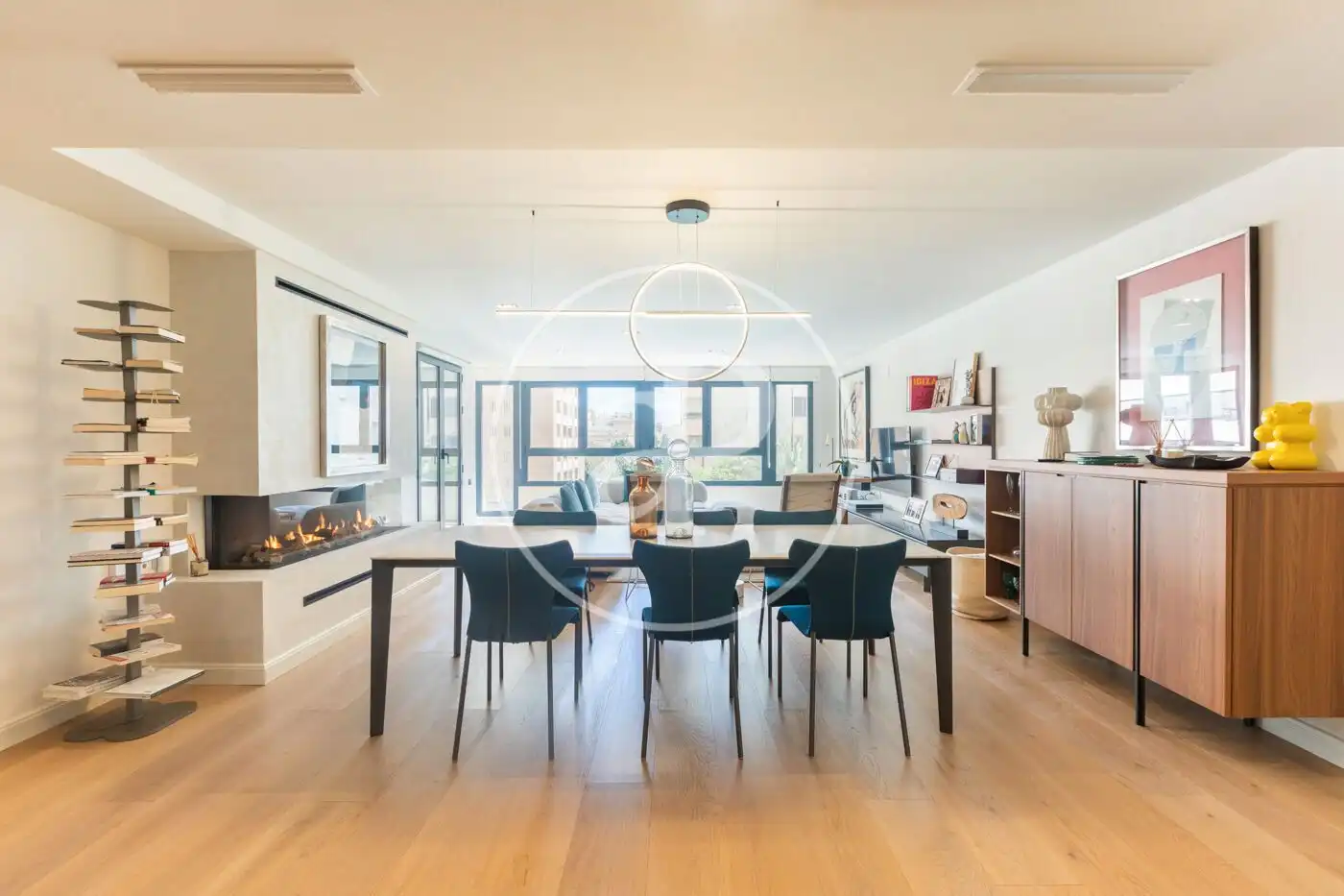 Dining room of Flat for sale in Valencia  with Air Conditioner, Heating and Terrace