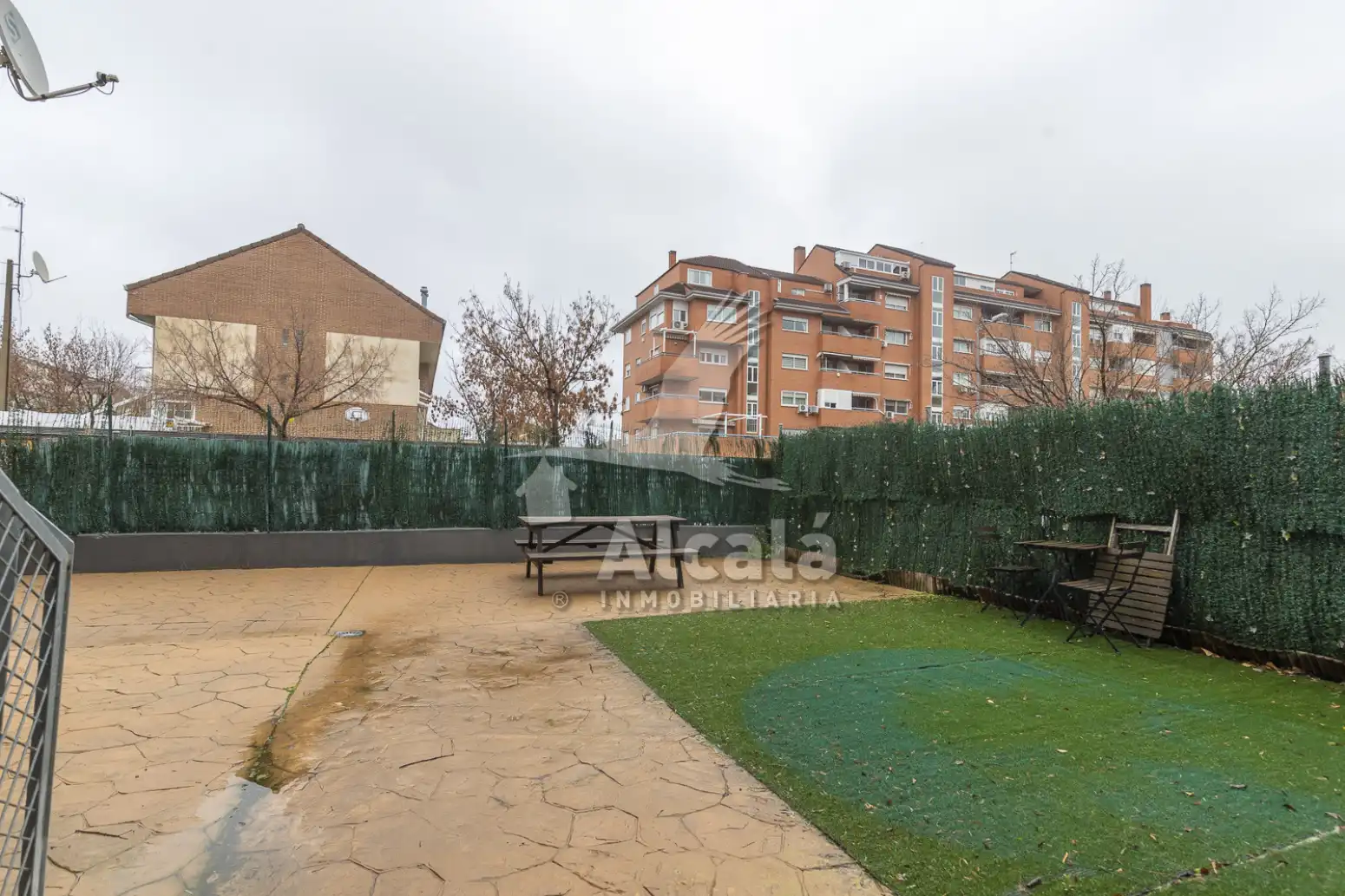 Garten von Einfamilien-Reihenhaus zum Verkauf in Alcalá de Henares mit Heizung und Terrasse