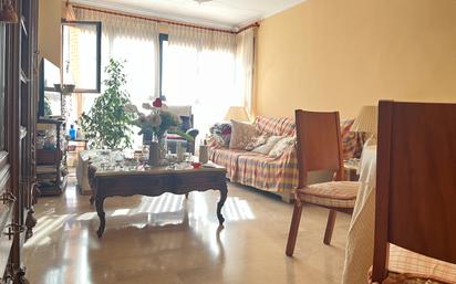 Living room of Flat for sale in  Valencia Capital  with Air Conditioner, Storage room and Furnished