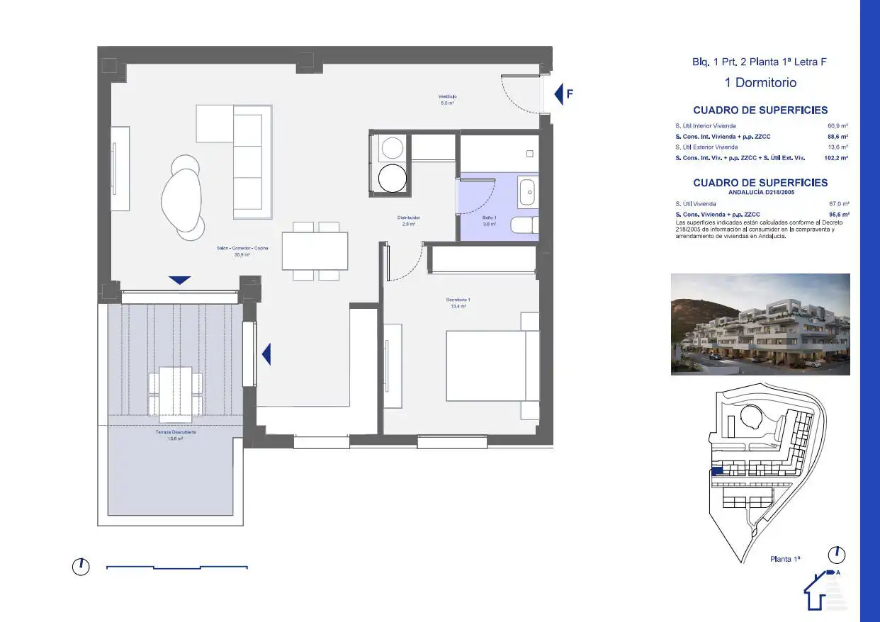 Apartment mit Terrasse zum Verkauf in San Juan de los Terreros, imagen 10