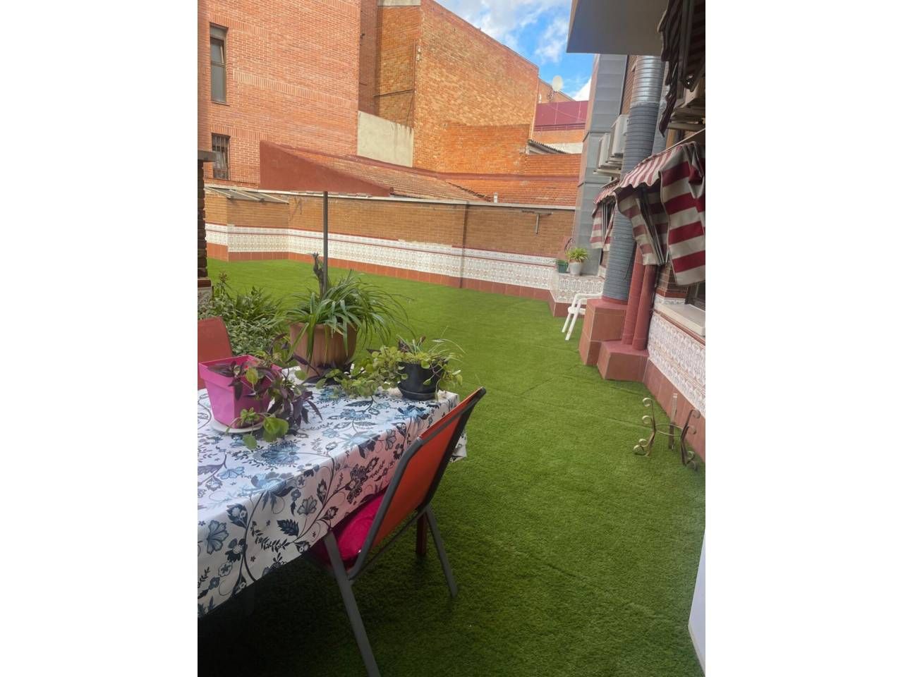 Terrace of Flat for sale in Getafe  with Air Conditioner, Heating and Parquet flooring
