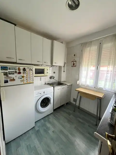 Kitchen of Flat for sale in Madrid  with Terrace and Furnished