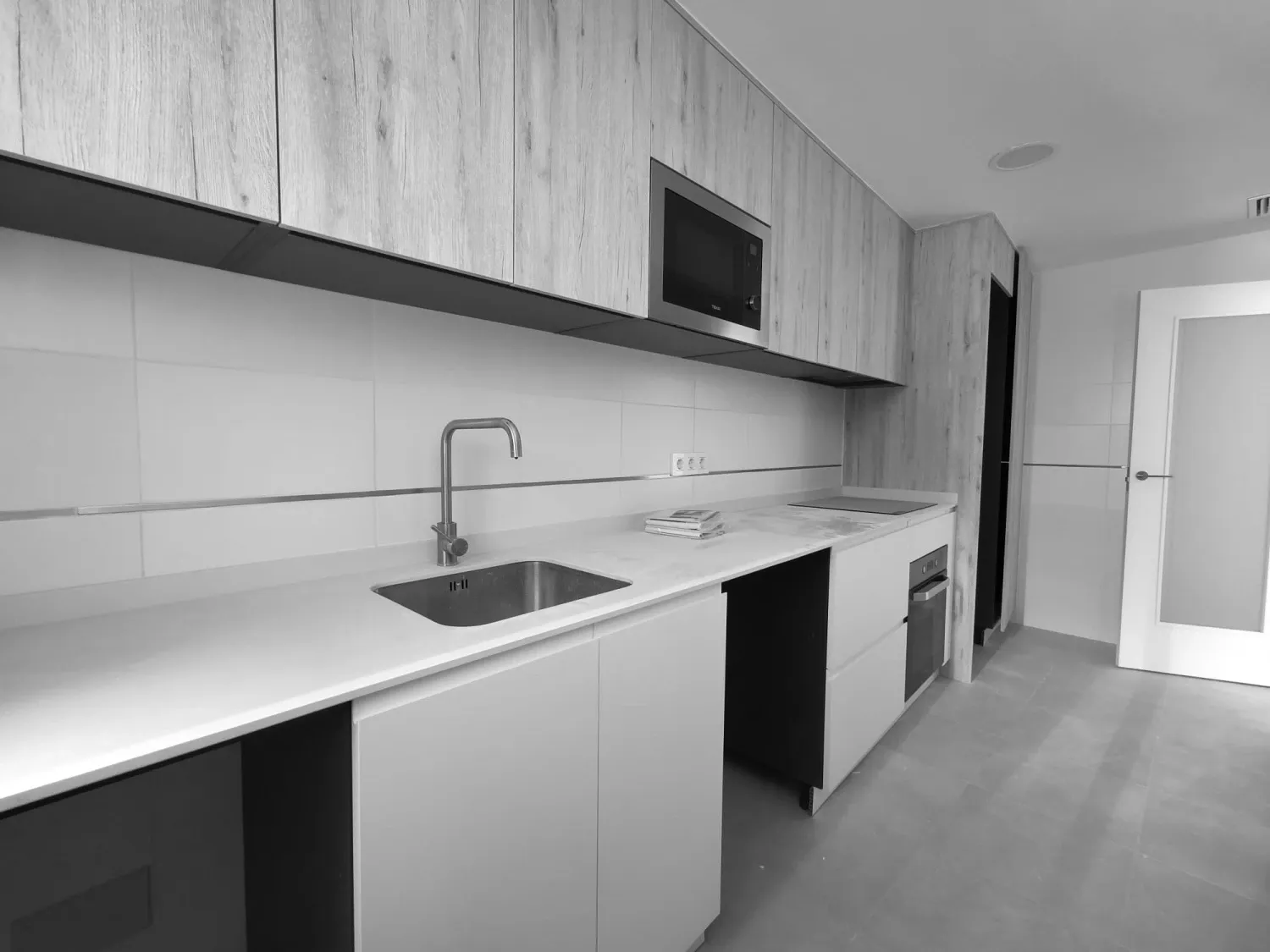 Kitchen of Flat for sale in  Murcia Capital  with Air Conditioner, Heating and Storage room