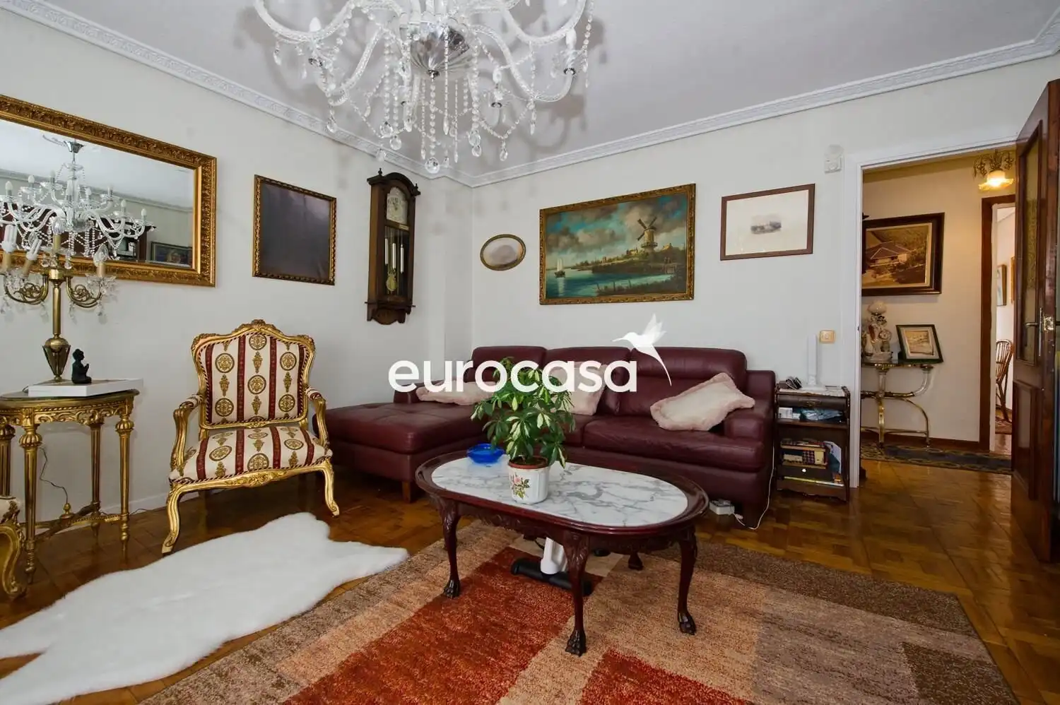 Sala d'estar de Pis en venda en Santander amb Calefacció, Parquet i Traster
