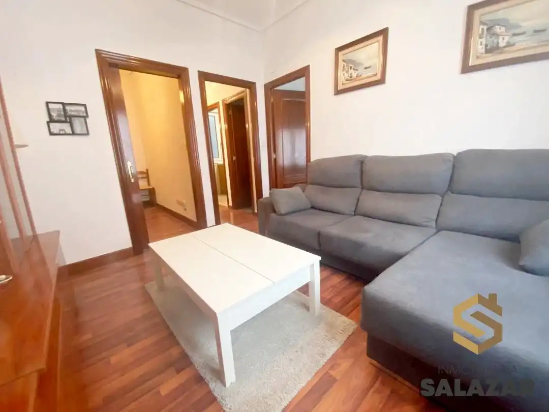 Sala d'estar de Apartament de lloguer en Abando - Albia