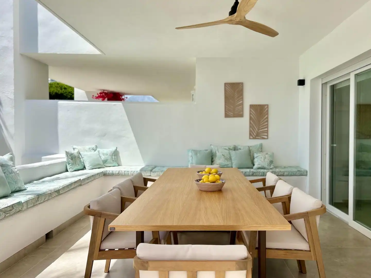 Dining room of Apartments for sale in Marbella  with Air Conditioner, Heating and Private garden