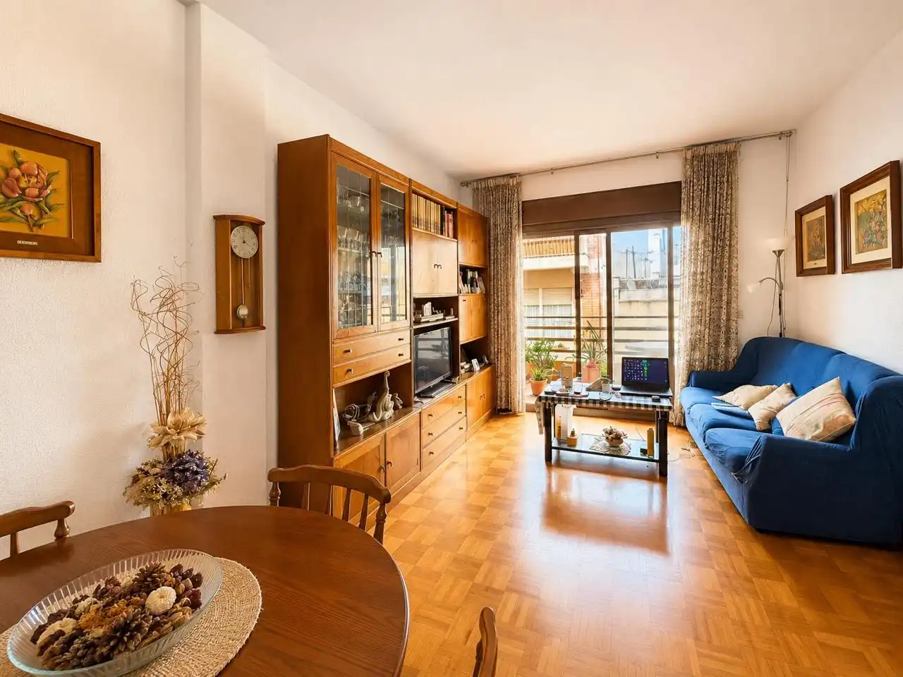 Sala d'estar de Pis en venda en Badalona amb Aire condicionat, Calefacció i Terrassa