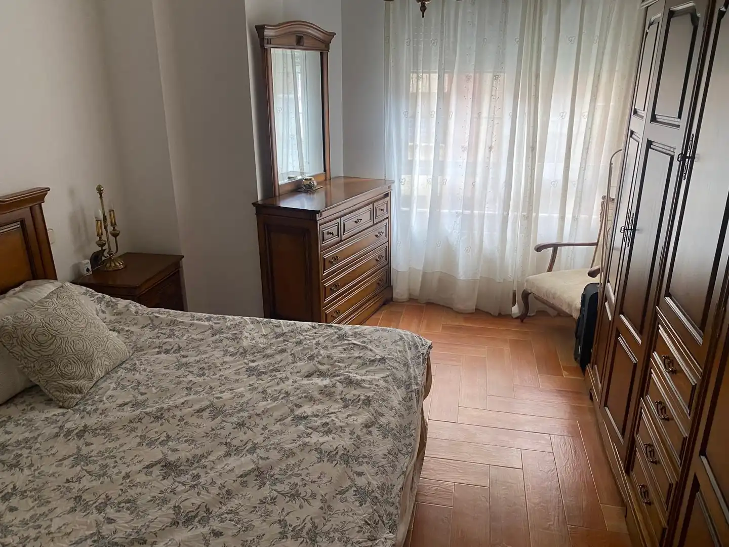 Bedroom of Flat for sale in Ciudad Real  with Heating, Terrace and Storage room