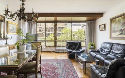 Living room of Apartment for sale in  Barcelona Capital  with Air Conditioner