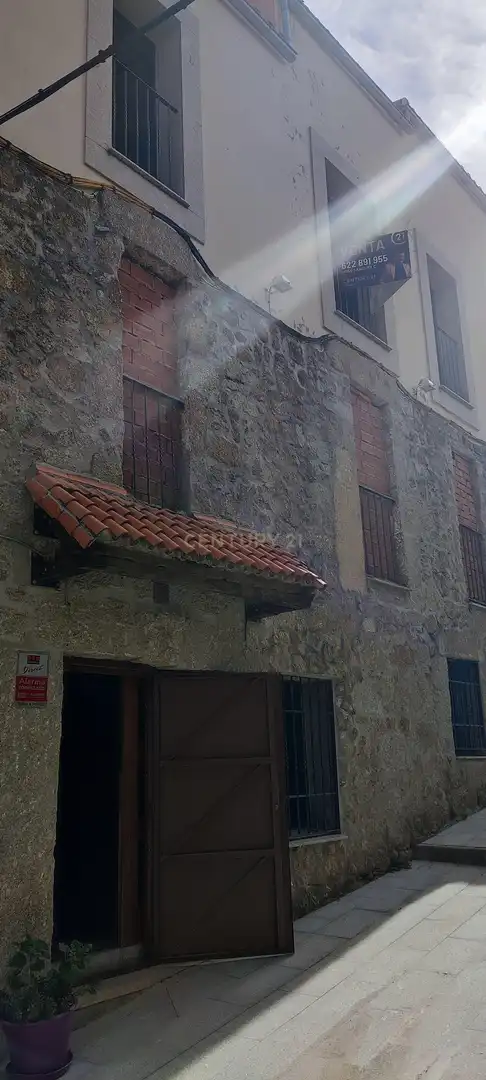 Exterior view of Houses for sale in Baños de Montemayor  with Air Conditioner, Balcony and Alarm