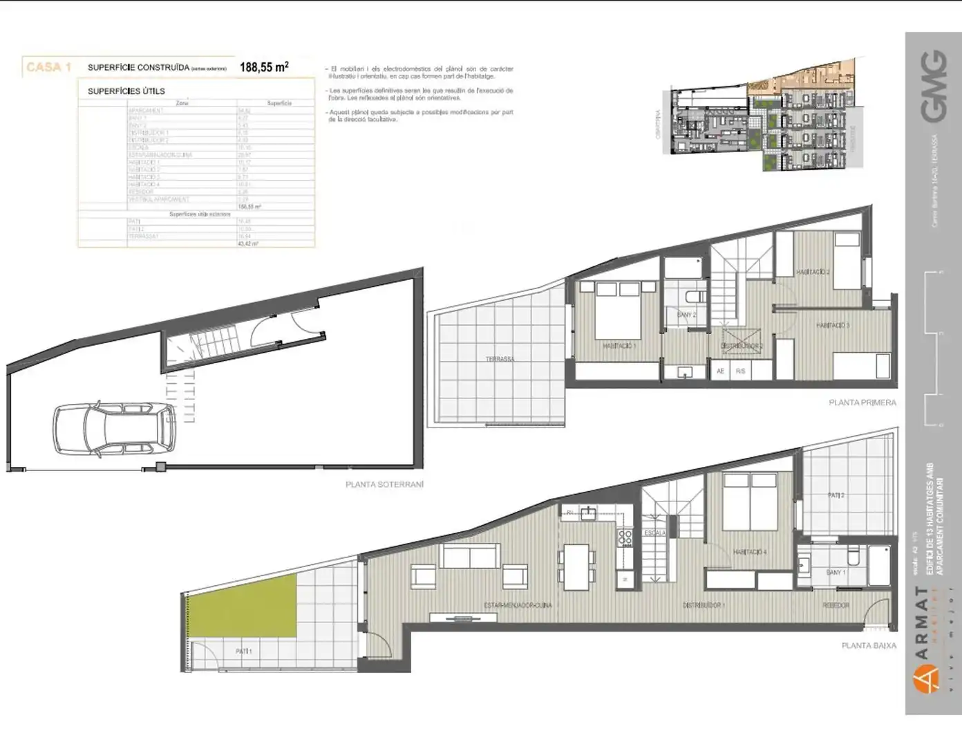 Casa o chalet en venta en Terrassa con Aire acondicionado, Calefacción y Parquet