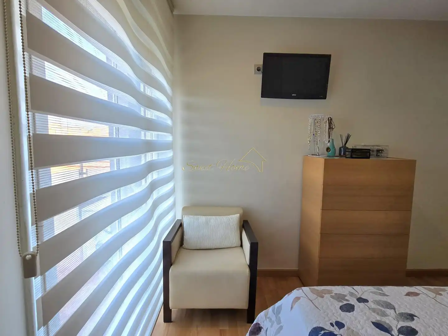 Bedroom of Attic for sale in Montgat  with Air Conditioner, Heating and Terrace