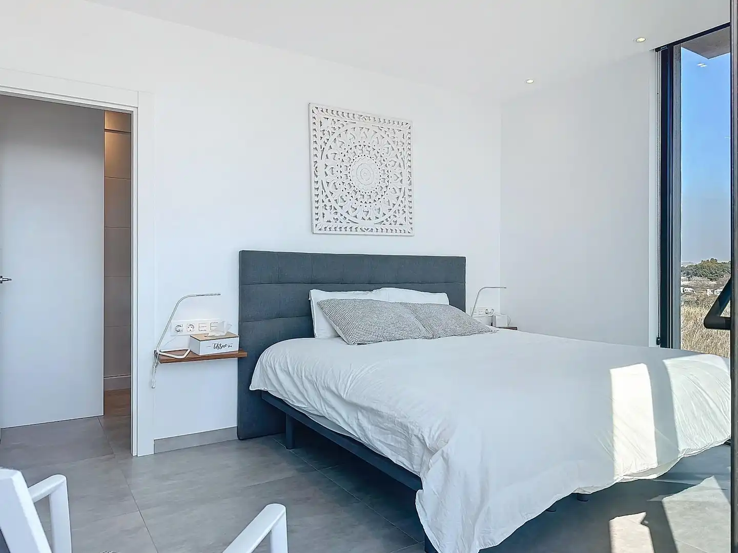 Bedroom of Houses for sale in Vera  with Air Conditioner, Heating and Private garden