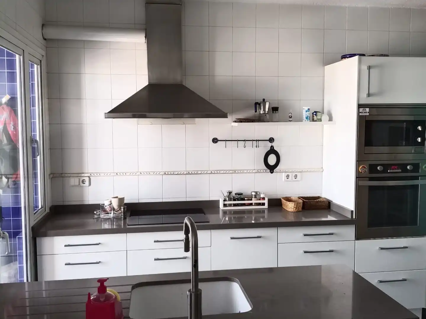 Cocina de Piso de alquiler en Murcia con Aire acondicionado, Calefacción y Amueblado