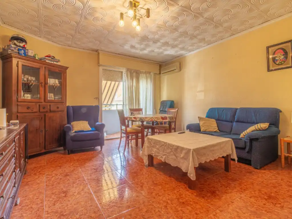Sala de estar de Piso en venta en Alberic con Aire acondicionado y Balcón