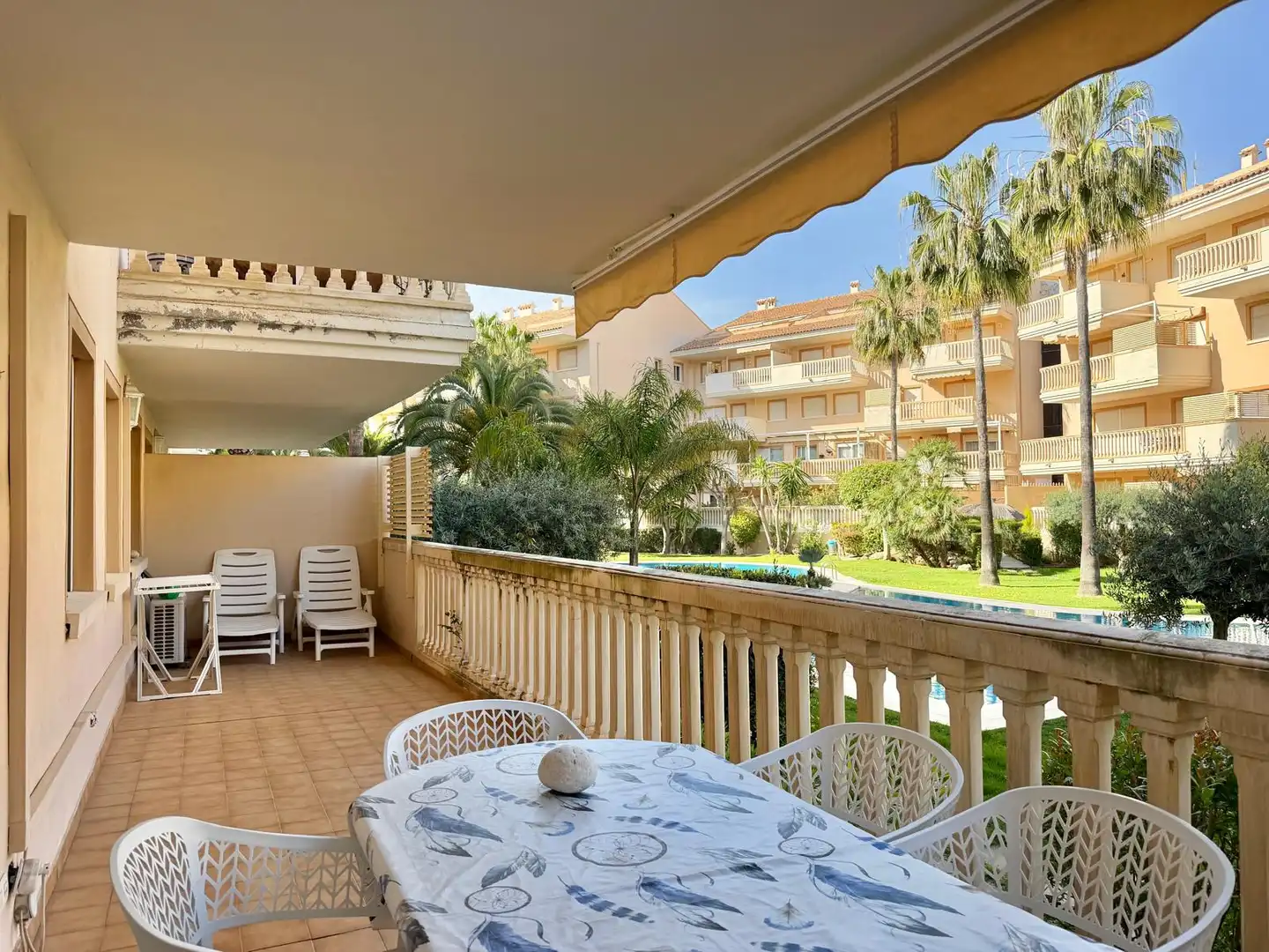 Terrace of Apartments for sale in Jávea / Xàbia  with Air Conditioner, Heating and Private garden