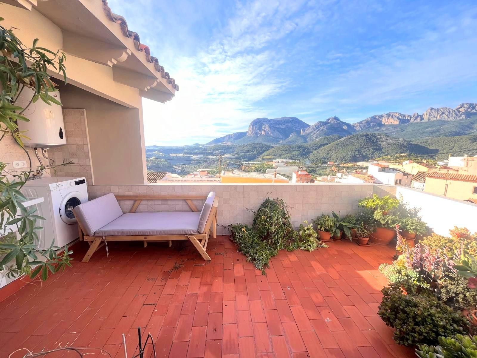 Terrassa de Casa o xalet en venda en Callosa d'en Sarrià amb Aire condicionat, Calefacció i Terrassa