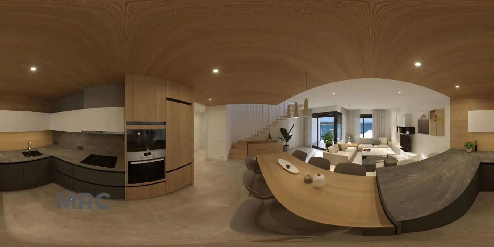 Küche von Wohnung zum Verkauf in L'Escala mit Klimaanlage und Terrasse