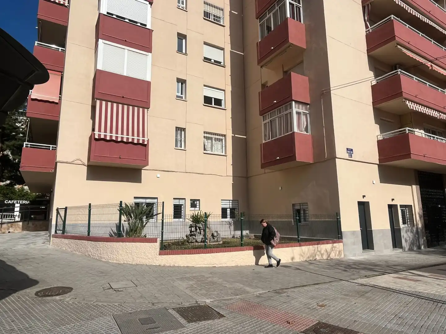 Vista exterior de Planta baja en venta en Málaga con Aire acondicionado