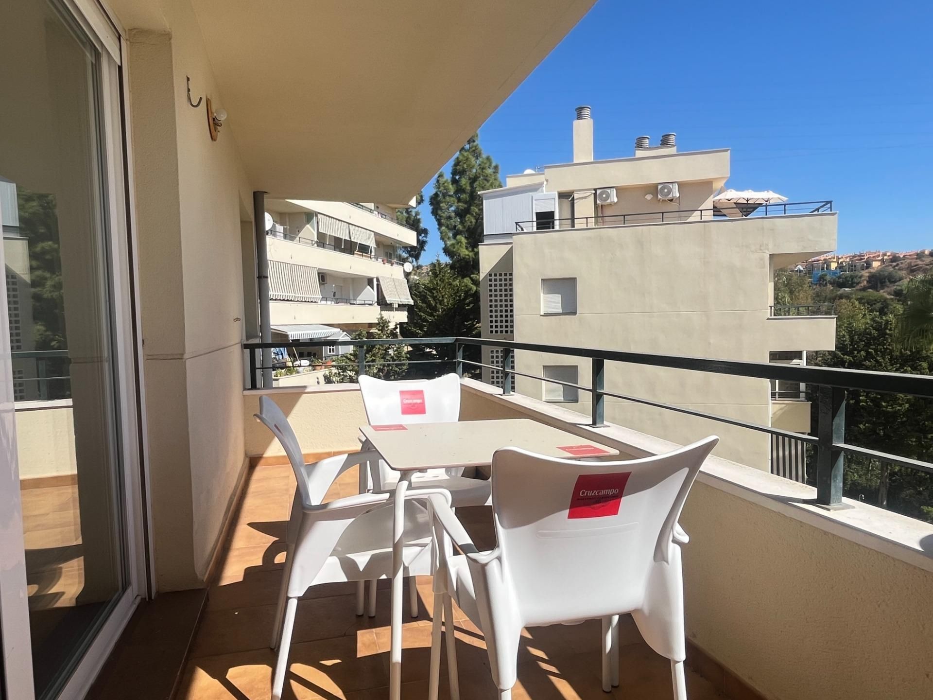 Terraza de Apartamento en venta en Mijas con Aire acondicionado y Terraza