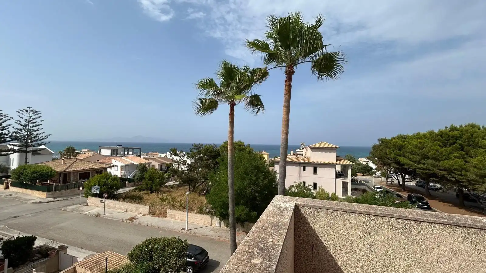 Vista exterior de Casa adosada en venda en Santa Margalida amb Calefacció, Jardí privat i Terrassa