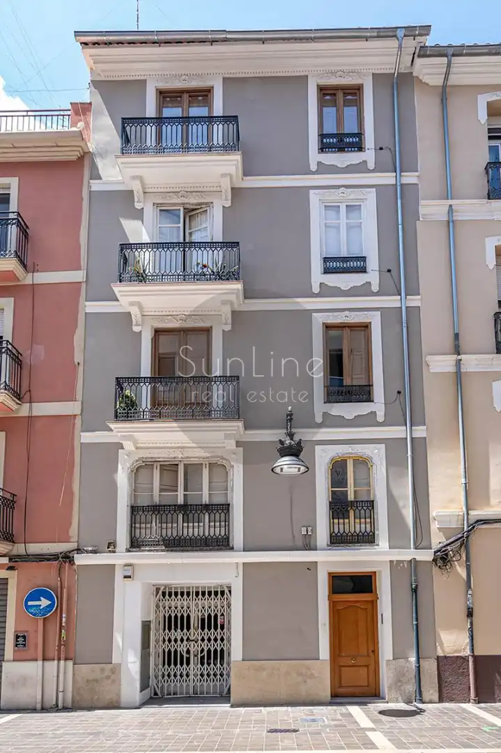 Außenansicht von Wohnung zum Verkauf in Valencia mit Klimaanlage, Möbliert und Balkon