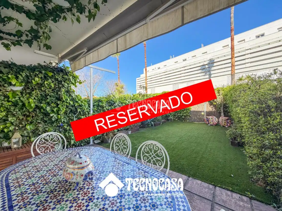 Garden of Flat for sale in Rota  with Air Conditioner, Terrace and Storage room