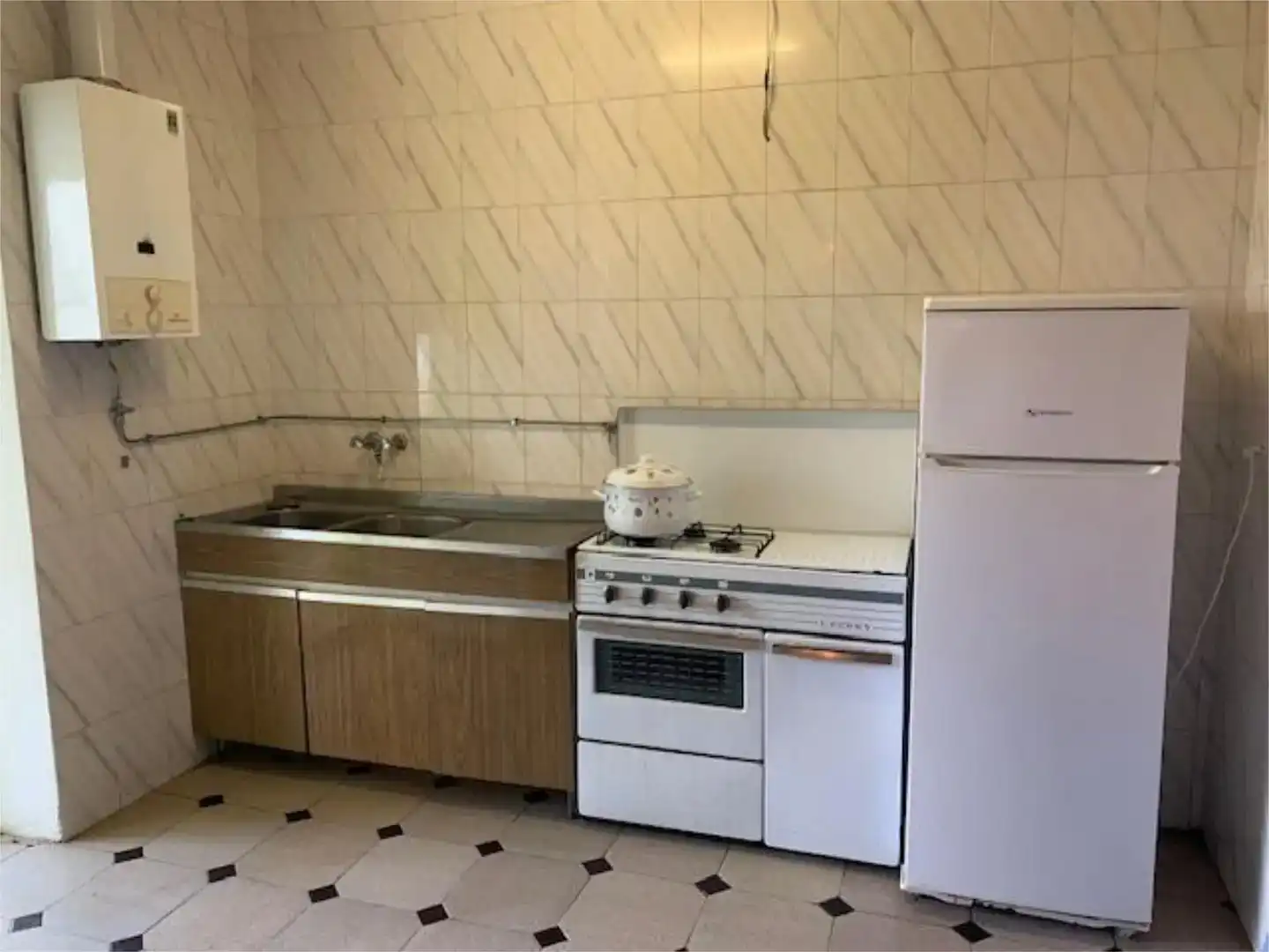 Cocina de Finca rústica en venta en Valsequillo con Jardín privado, Trastero y Amueblado