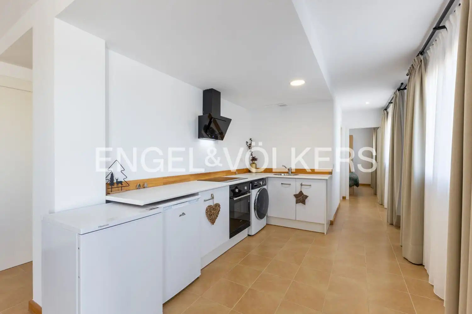 Kitchen of Attic for rent in Chóvar  with Heating, Terrace and Furnished