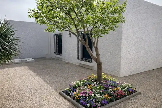 Vista exterior de Casa o chalet en venta en Almería con Jardín privado y Terraza
