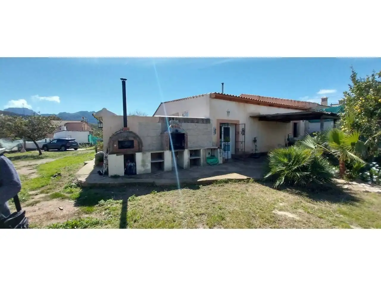 Vista exterior de Casa o xalet en venda en Cartagena amb Aire condicionat, Jardí privat i Terrassa