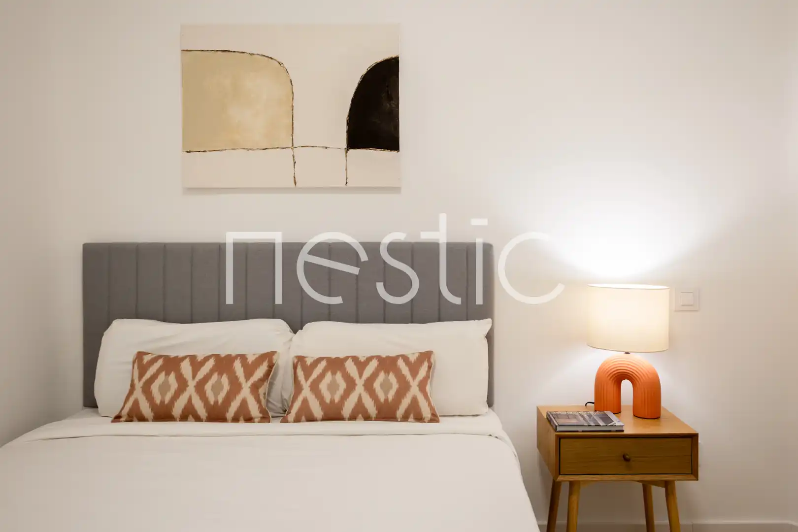 Bedroom of Apartments for rent in Madrid  with Heating, Furnished and Washing machine