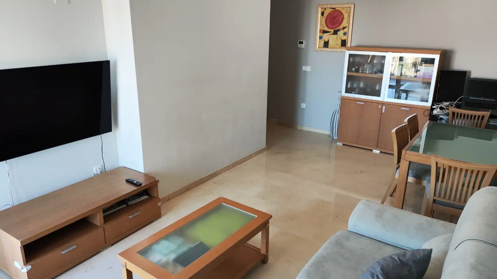 Living room of Apartments for rent in Valencia  with Air Conditioner, Furnished and Oven