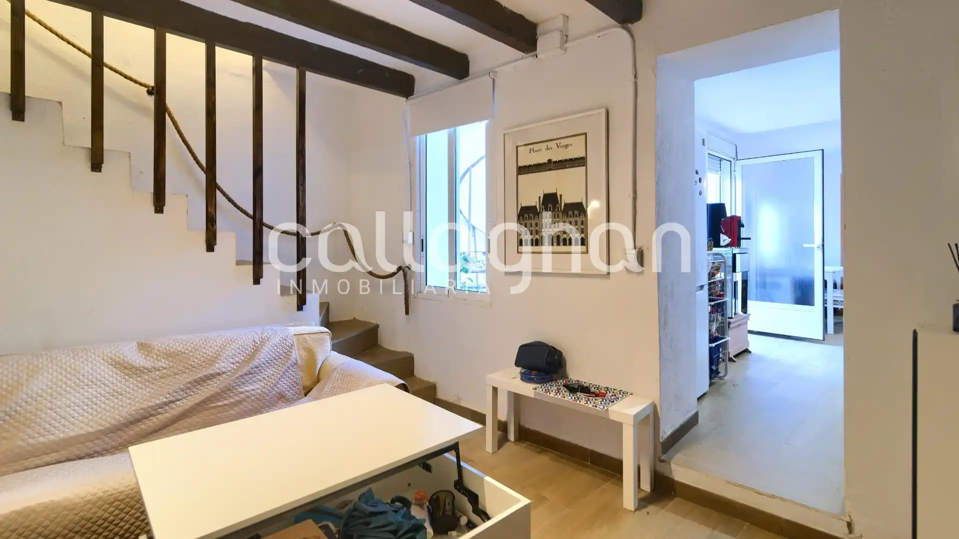 Dormitori de Casa adosada en venda en Náquera amb Aire condicionat, Jardí privat i Terrassa