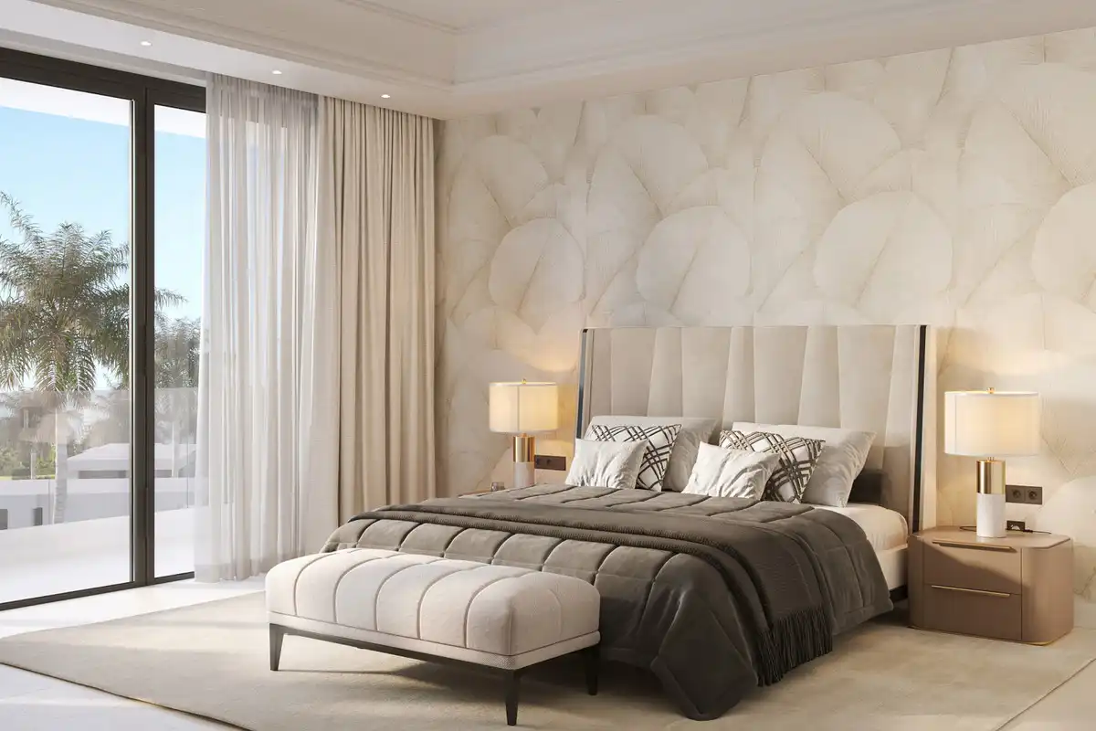 Habitación de Casa o chalet en venta en Marbella con Aire acondicionado, Jardín privado y Terraza