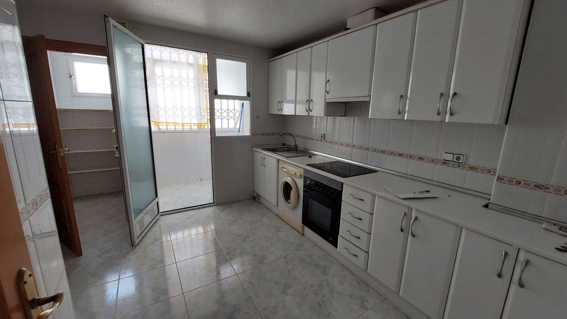 Kitchen of Flat for sale in  Murcia Capital  with Air Conditioner, Storage room and Balcony